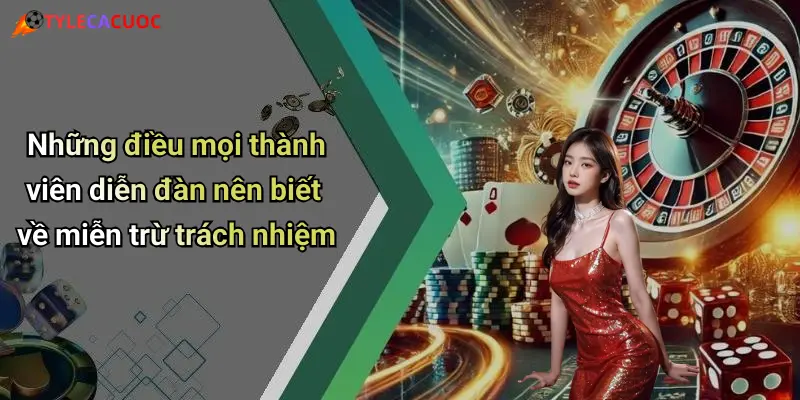 Những điều mọi thành viên diễn đàn nên biết về miễn trừ trách nhiệm