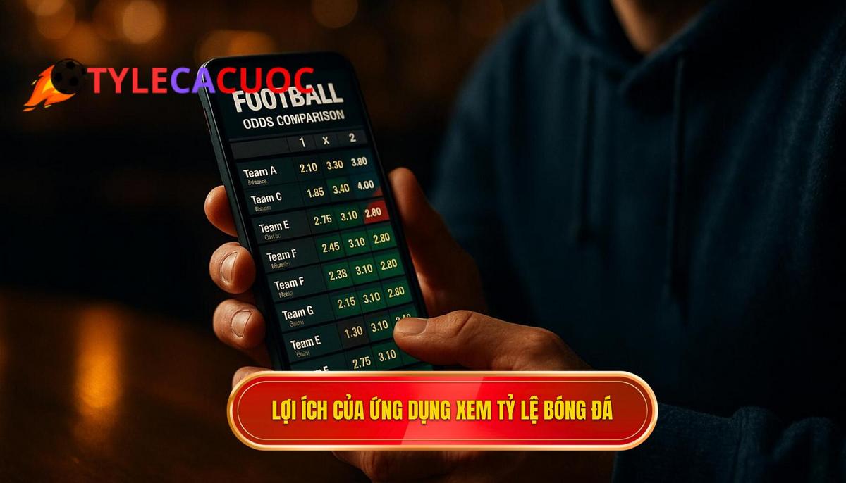 Tại Sao Cần Sử Dụng App Xem Tỷ Lệ Cá Cược Bóng Đá Chuyên Nghiệp_